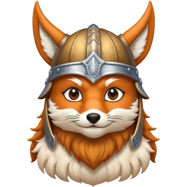 viking fox emoji