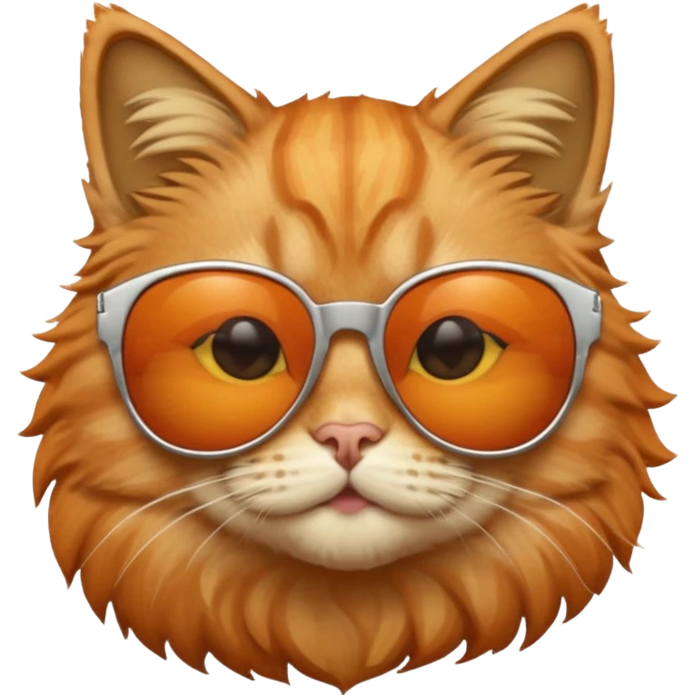 Cat wearing sunglasses emoji