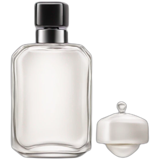 Iconic fragrance bottle without label emoji