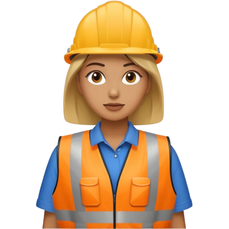women, Waste Management, safety vest, trash picker emoji