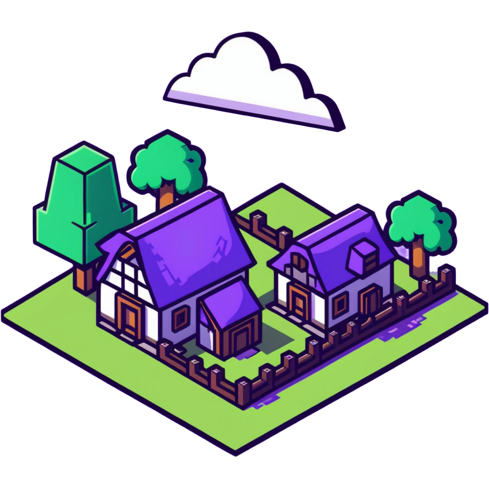Minecraft village emoji