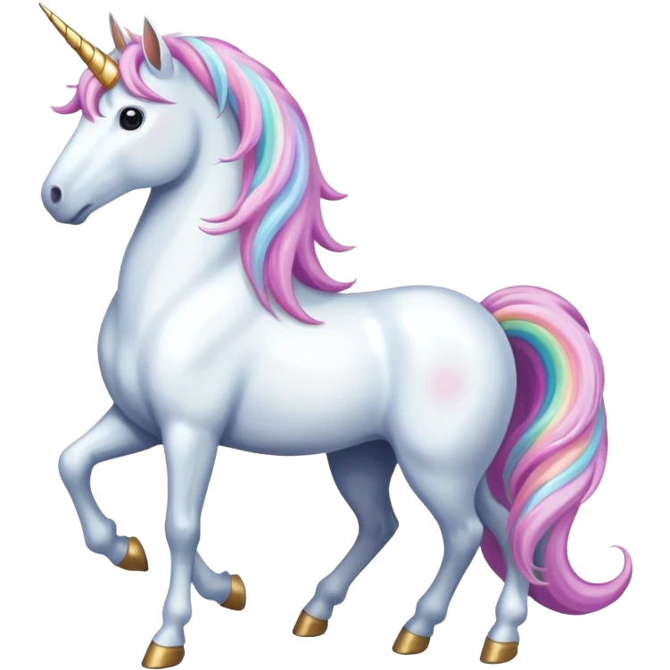 Unicorn full body emoji