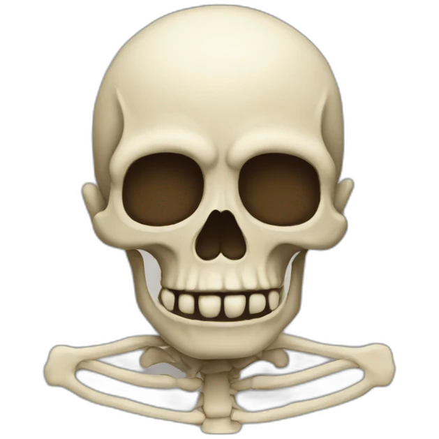 Squelette emoji