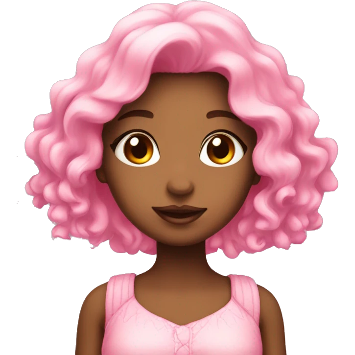 Cute girly pink  emoji