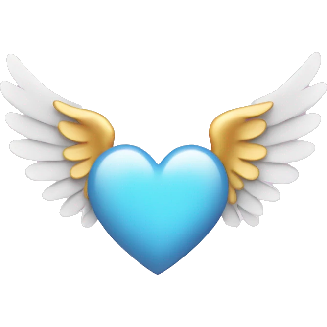 heart with angel wings emoji