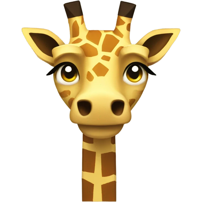 Minecraft giraffe  emoji