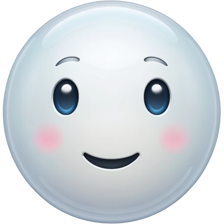white bubble emoji