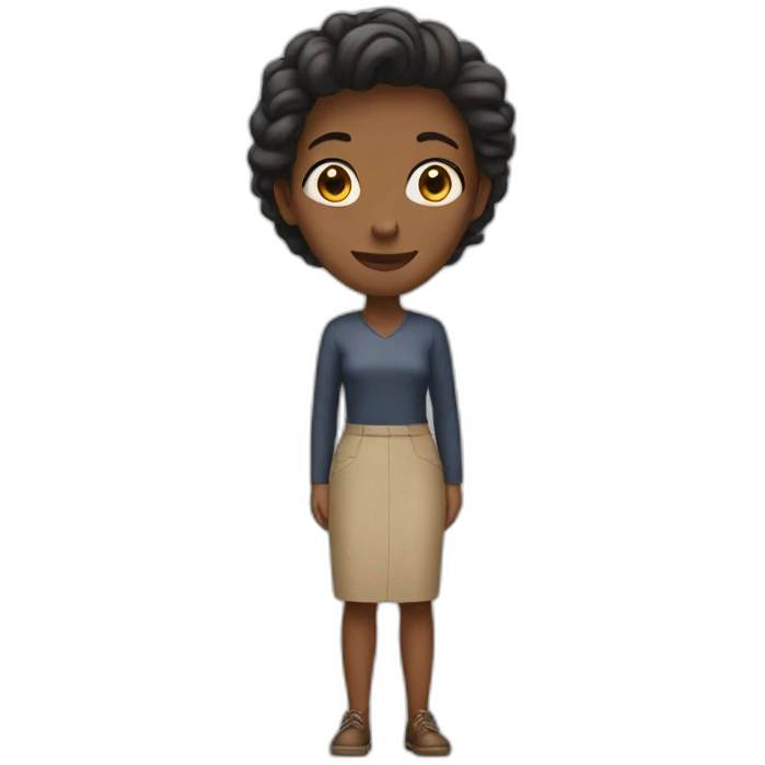 "Tall woman" emoji