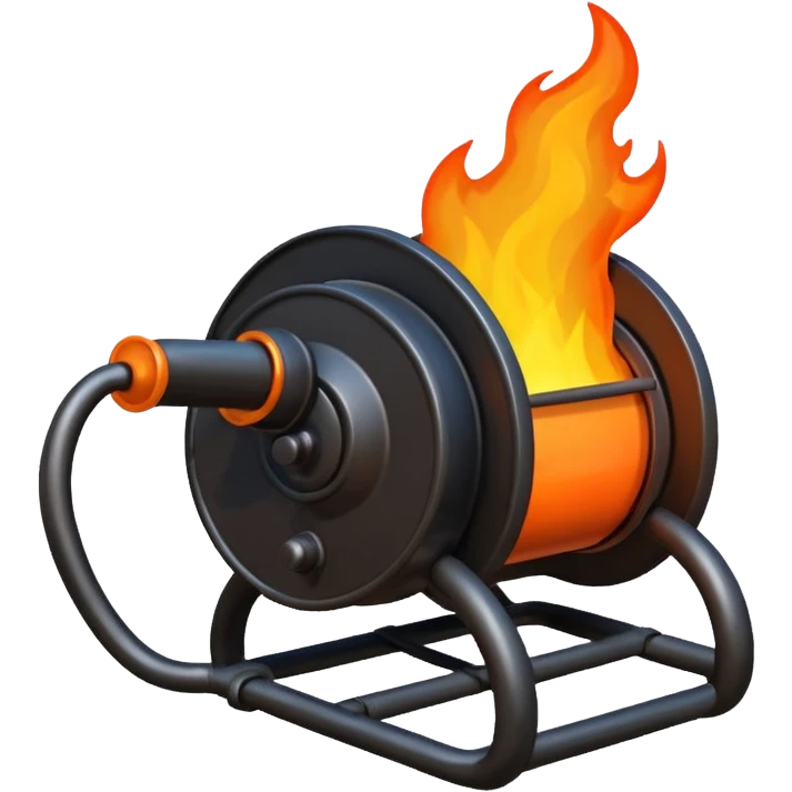 kettele with bottom fire emoji