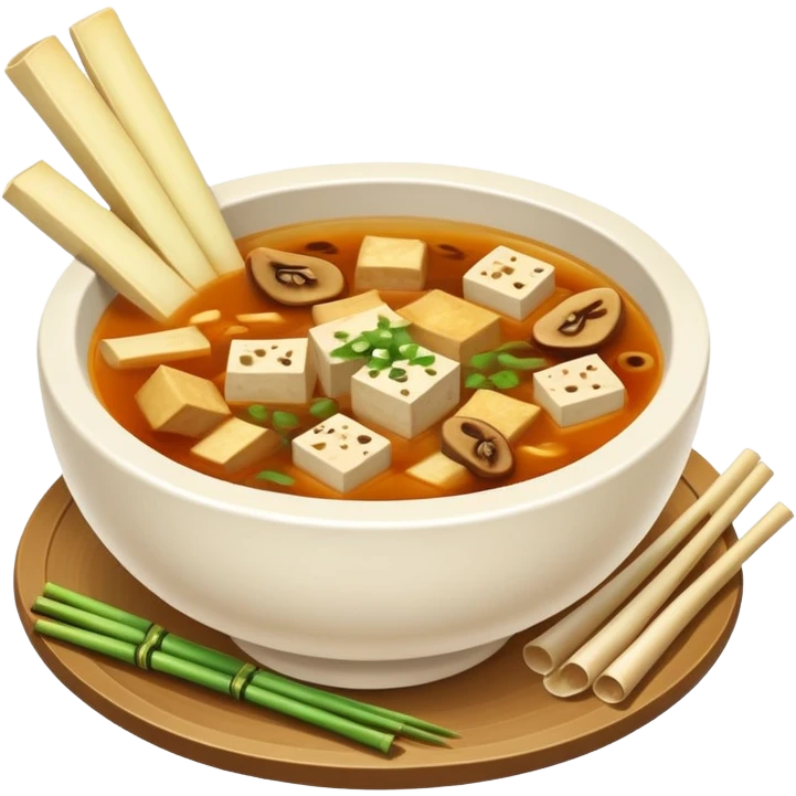 Hot and sour soup  emoji