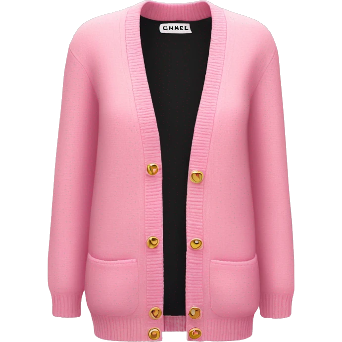 Pink chanel cardigan emoji