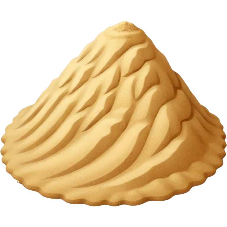Sand emoji