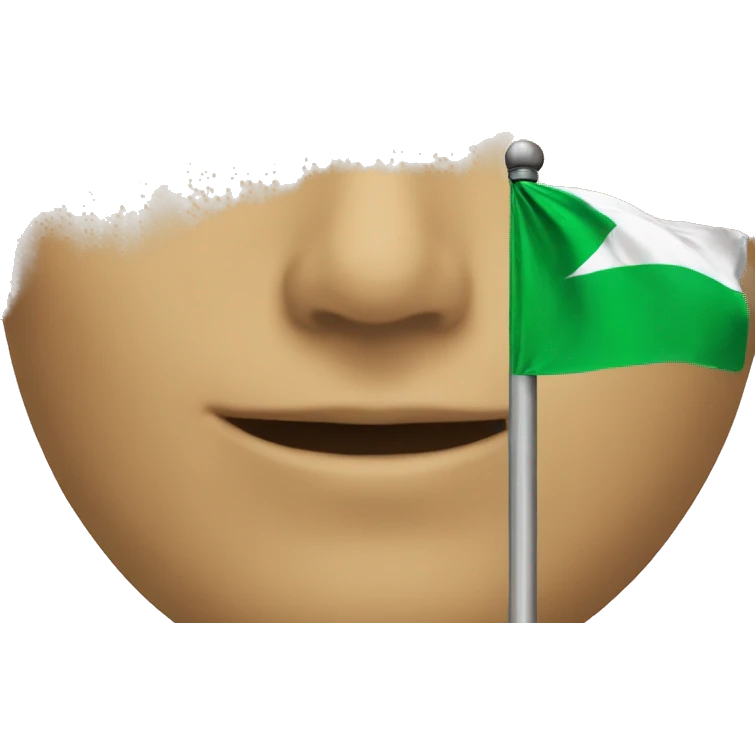 Syria green flag emoji