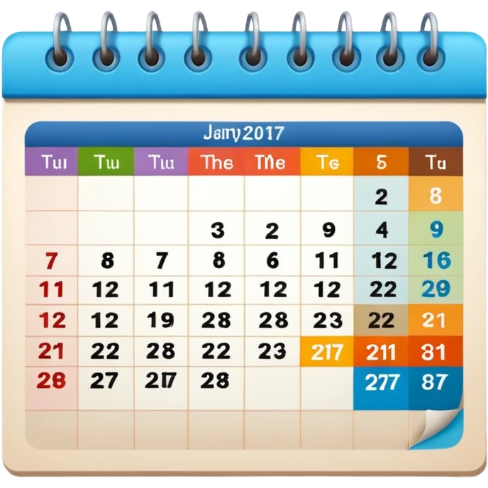 calendar emoji