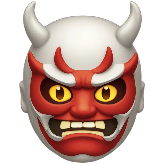 Japanese DEVIL Mask emoji