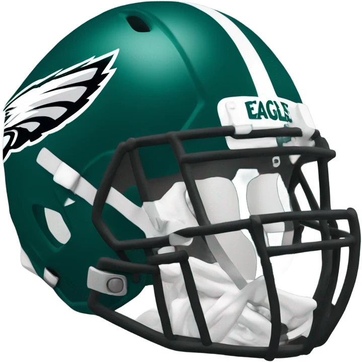 Philadelphia Eagles helmet emoji
