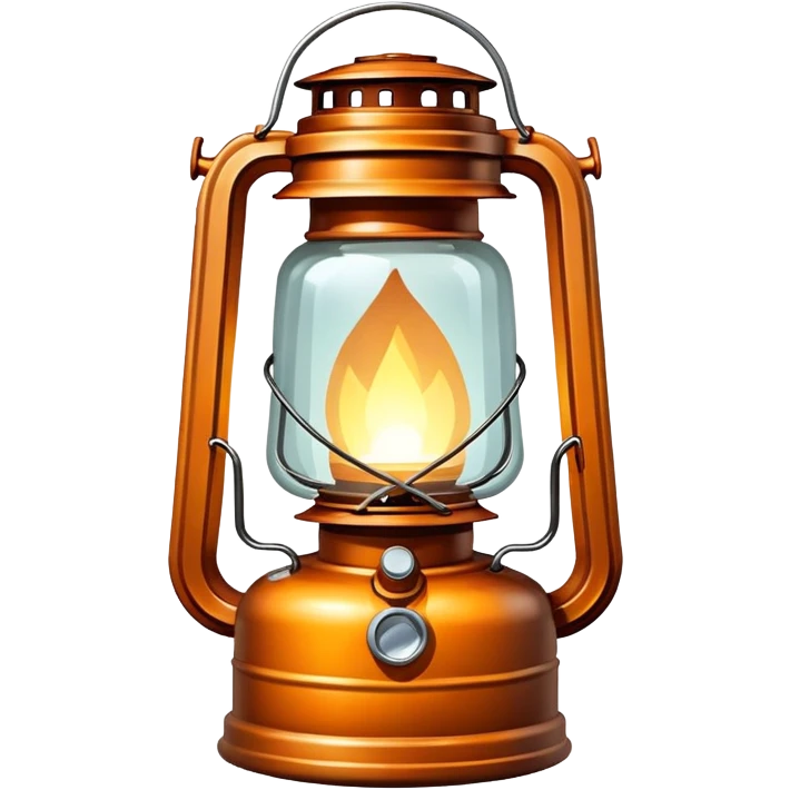 camping lantern emoji