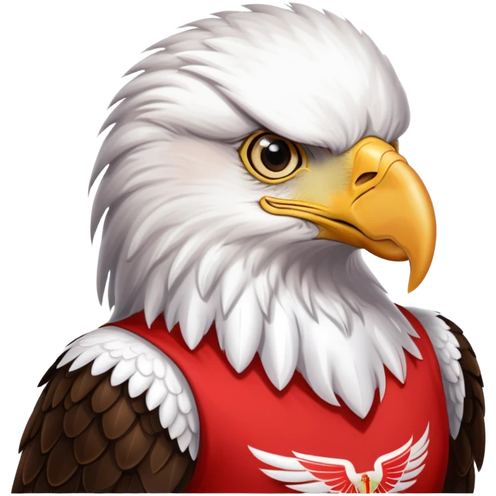 Fais un aigle avec le maillot de benfica  emoji