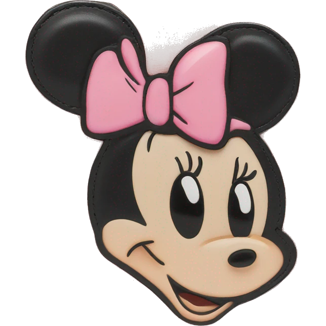 Loungefly light pink Minnie Mouse Wallet emoji