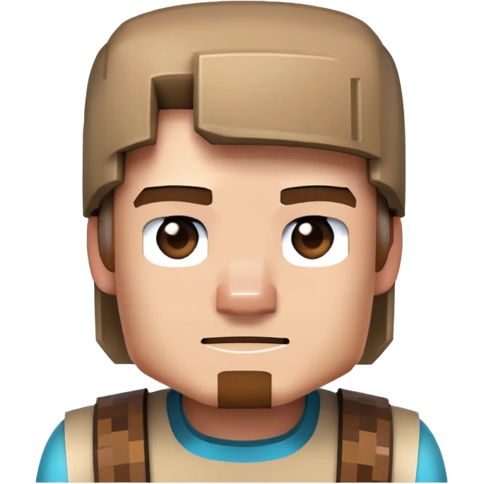 Minecraft Steve emoji