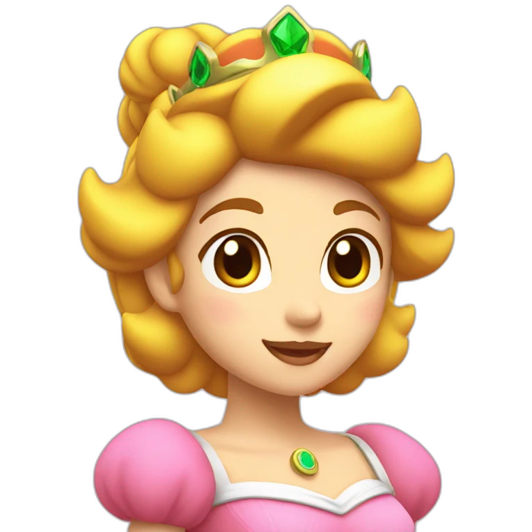 Princess peach emoji