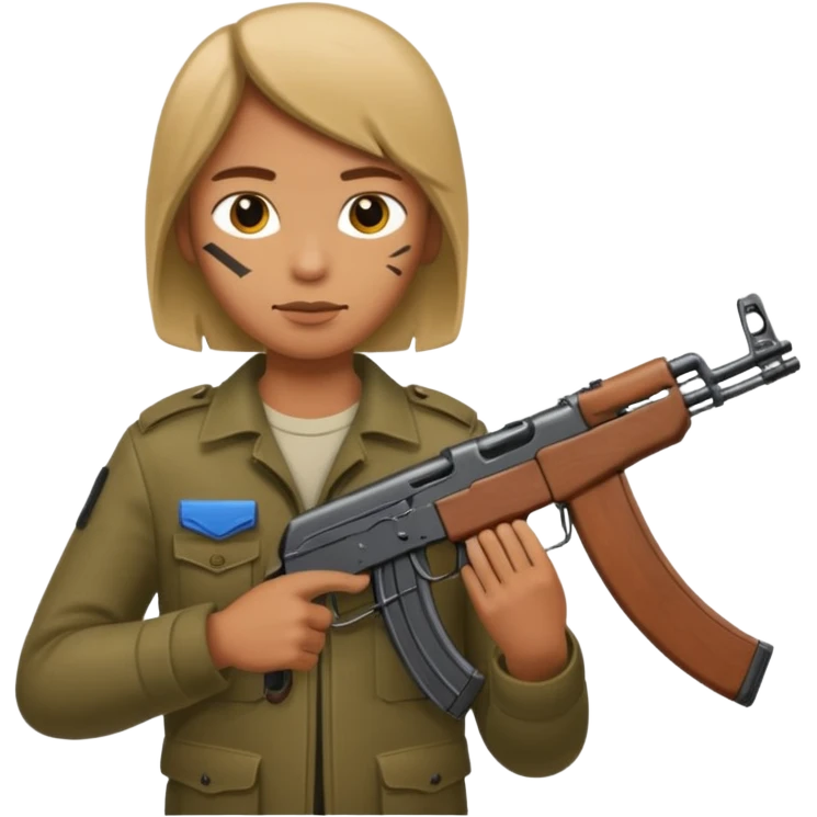 AK47 in heand emoji