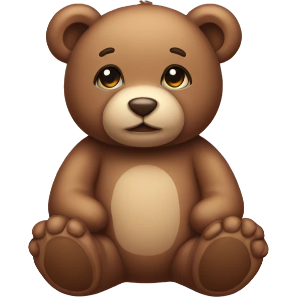 cute teddy  emoji