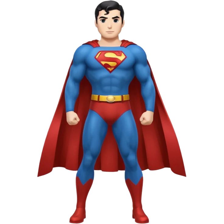 Superman full body emoji emoji