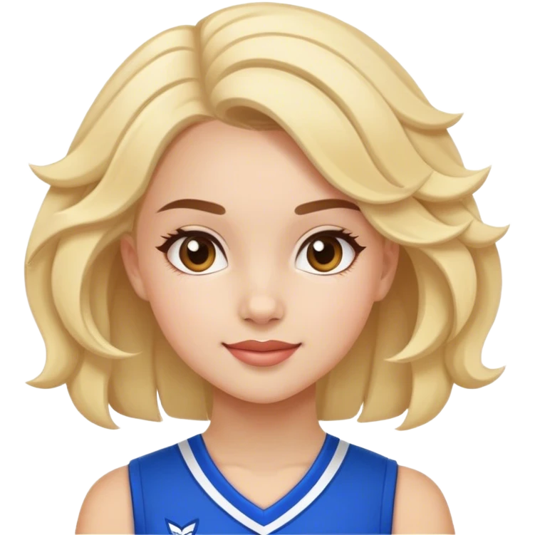 all star cheer girl emoji