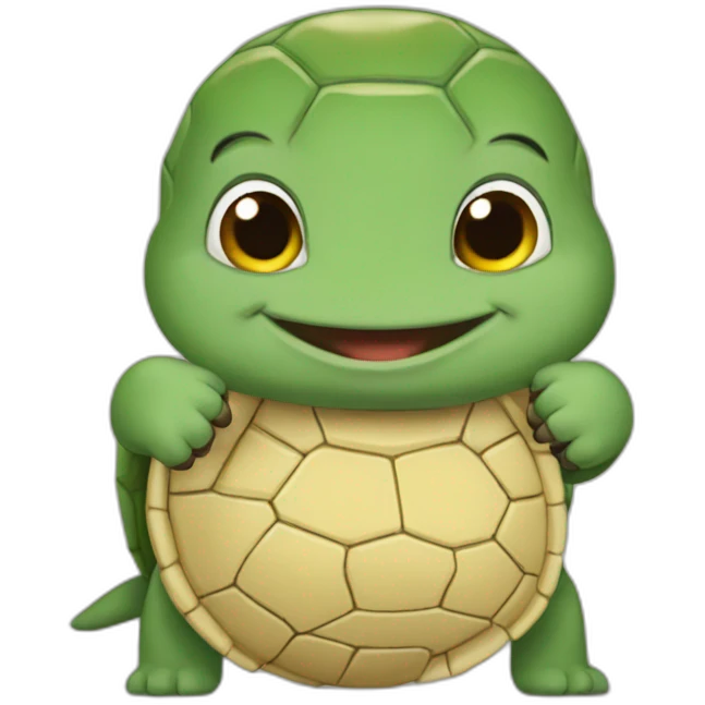 chat et tortue emoji