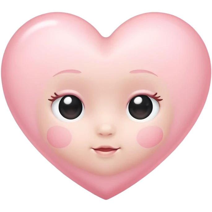 baby light pink heart emoji emoji