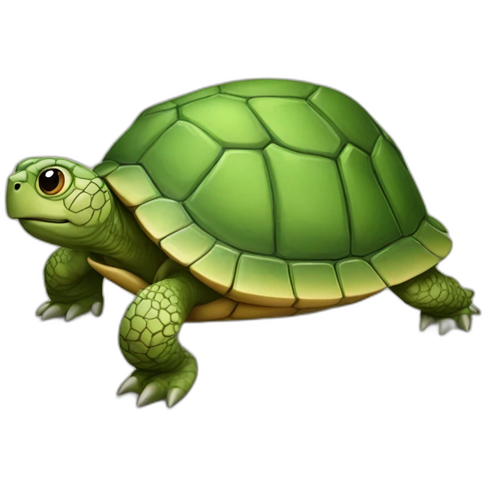 Tortue sur un ceval emoji