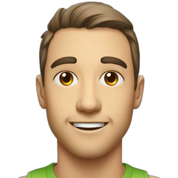 larmes aux yeux avec sourire emoji