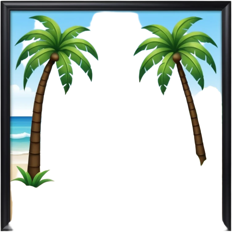 beach landscape emoji