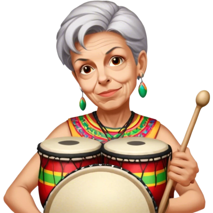 Festive Drummer emoji