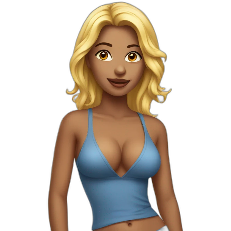 Sexy girl emoji