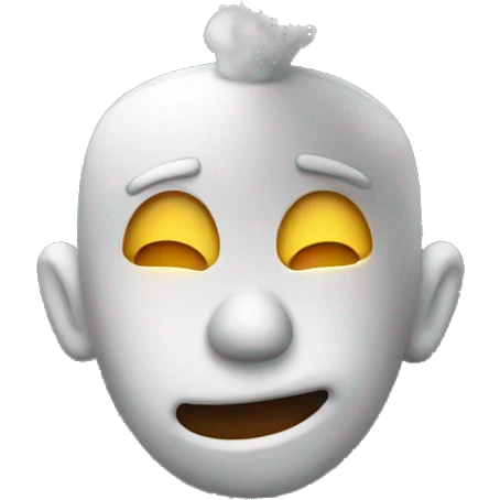 Steam coming out of ear emoji