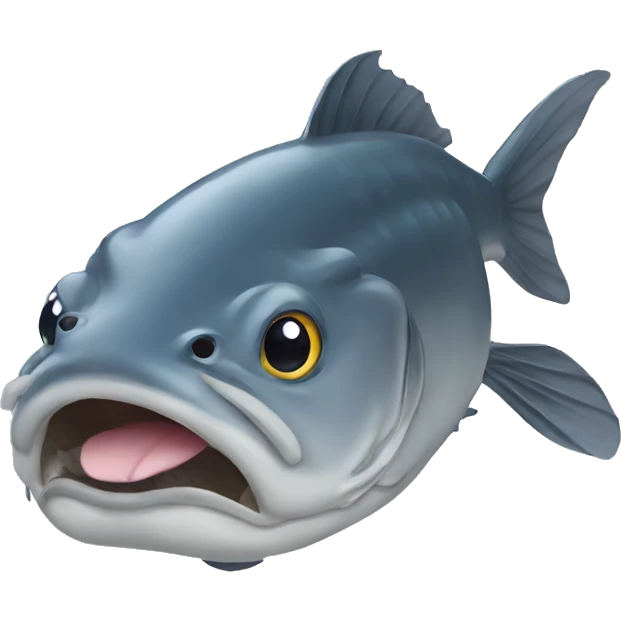 huge catfish emoji