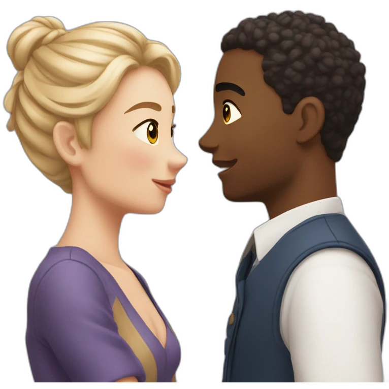 Deux amoureux ado blanc 🥰 emoji
