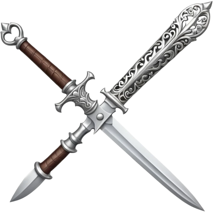 A beautiful dagger emoji