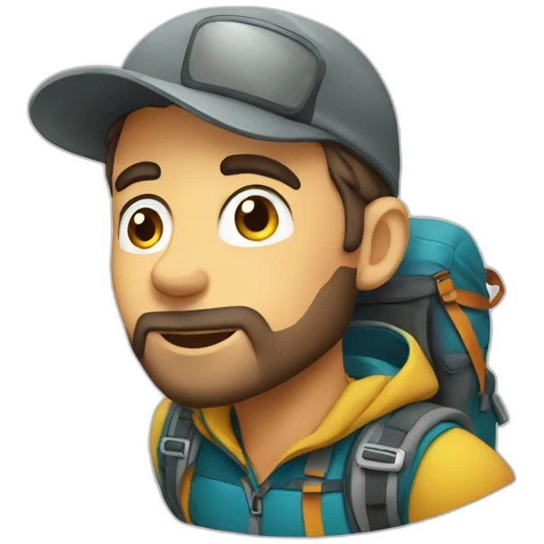 mountaineering emoji