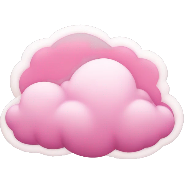 pink cloud emoji