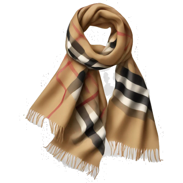Burberry scarf emoji