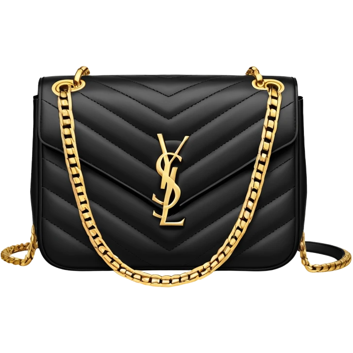 YSL bag emoji