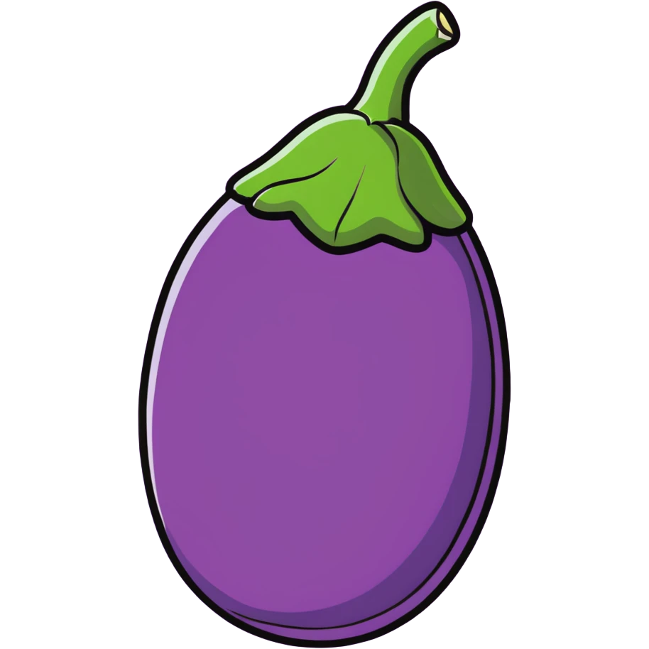 eggplant emoji