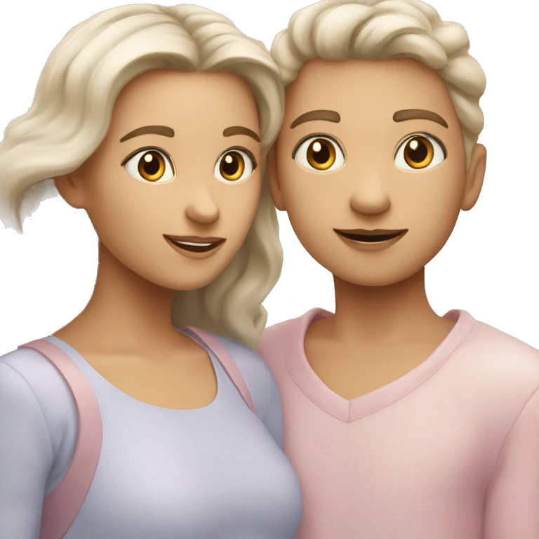 Two-hearts-coloured-light-pastel-shade emoji