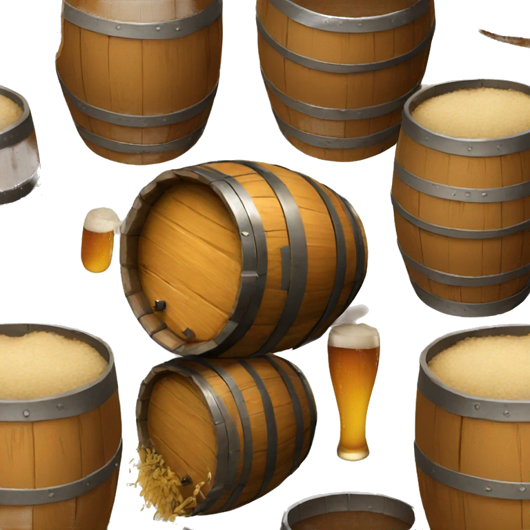  barrel of beer emoji