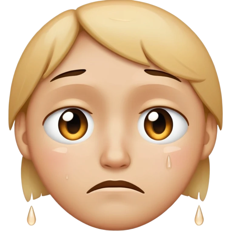 sad face emoji