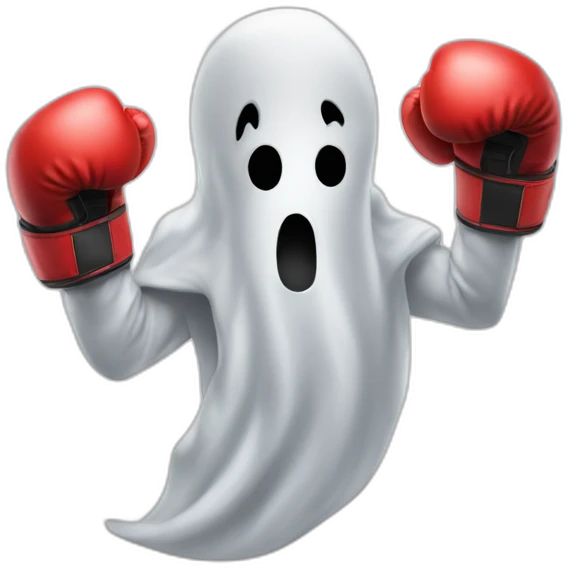 ghost-wearing-boxing-gloves emoji