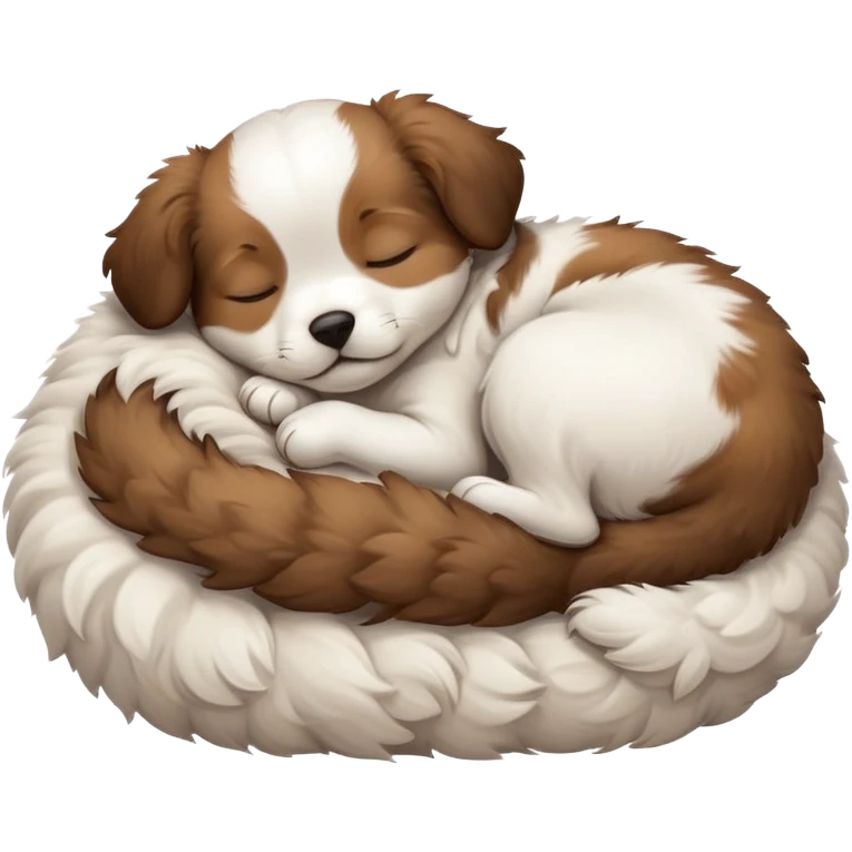 sleeping puppy emoji